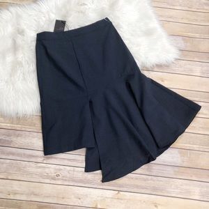 J.O.A Los Angelos Blue Asymmetrical Skirt Size‎ M